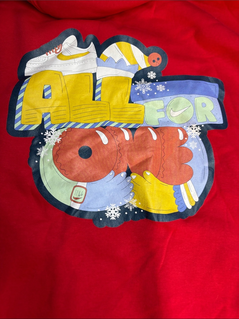 Nike Red Pullover Hoodie NWT